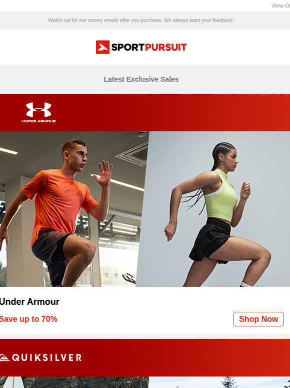 Under Armour | Quiksilver | Colmar | Helinox | Hiking Shoes | Up to 73% Off!