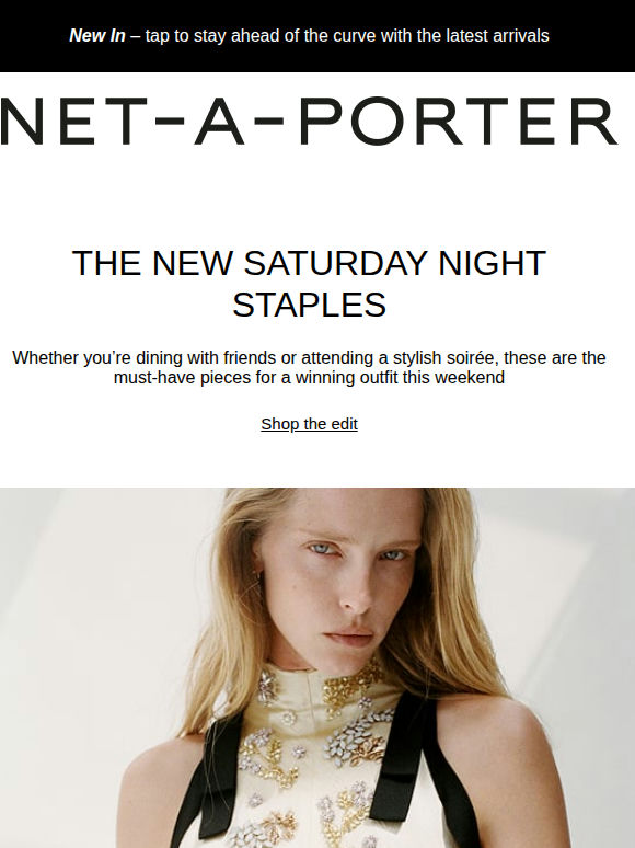 What to wear on Saturday night?
