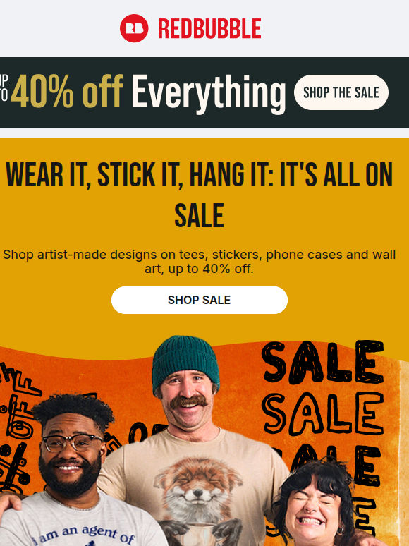 Still Thinking About It? Up to 40% off 👀