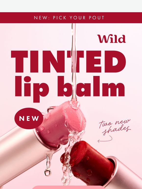 Meet our NEW Tinted Lip Balm💄