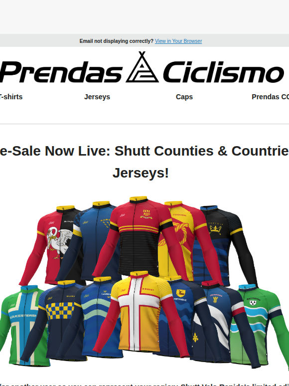 Two BIG Pre-sales: Retros & Shutt Counties Jerseys!