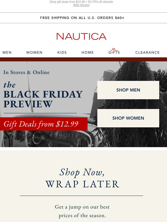 🚨 The Black Friday Preview starts NOW! 🚨