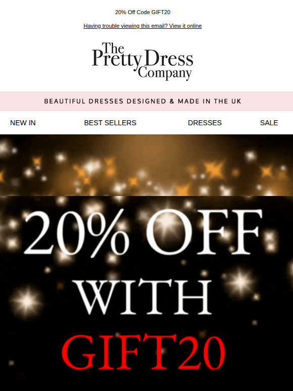 20% Off Everything with GIFT20 ⭐️