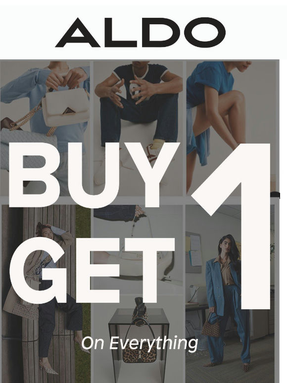 ALDO'S B1G1 Weekend Is Here 🎉 - Double the Style, Double the Fun