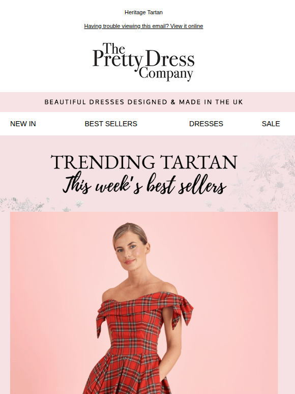 Trending Tartan, This week Bestsellers 🙌