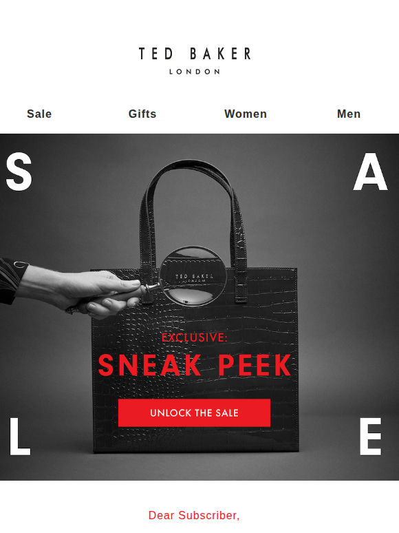 Exclusive: Here’s Your SALE Sneaky Peek