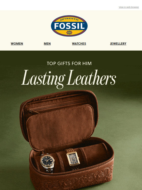 Leather Gifts He'll Love