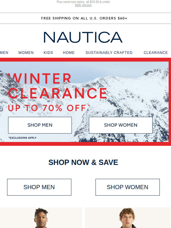 ❄️ Up to 70% off Winter Clearance is going on now!