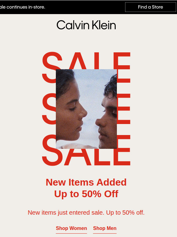 New Items Added - Up to 50% Off