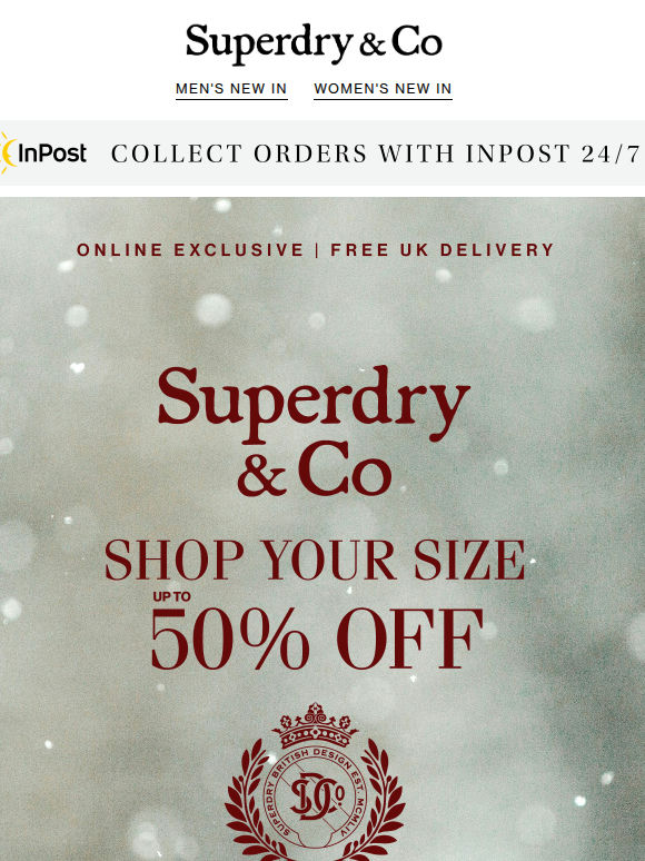 Winter Styles By Size | Up To Half Price Off