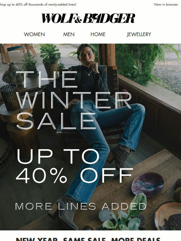 SALE JUST GOT BETTER