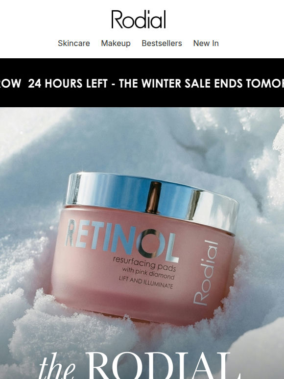 24hrs. Your Final Call. We’d hate for you to miss this.