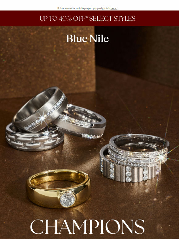 Champions Get A Ring. You Should Too.