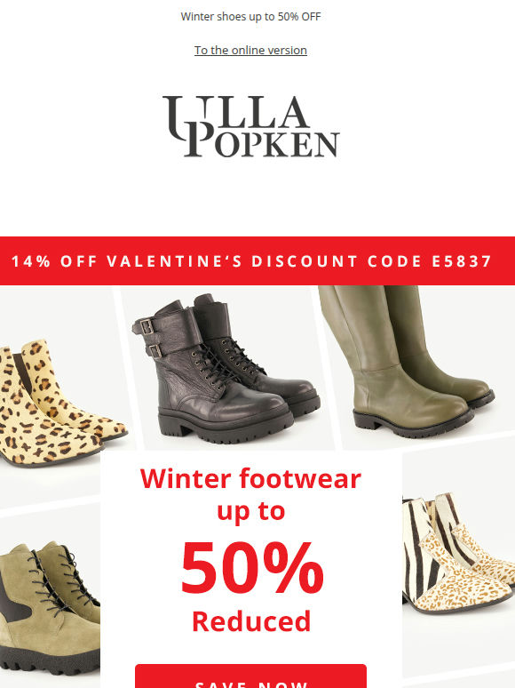 Save 14% off now 💖 Find your Valentine’s look