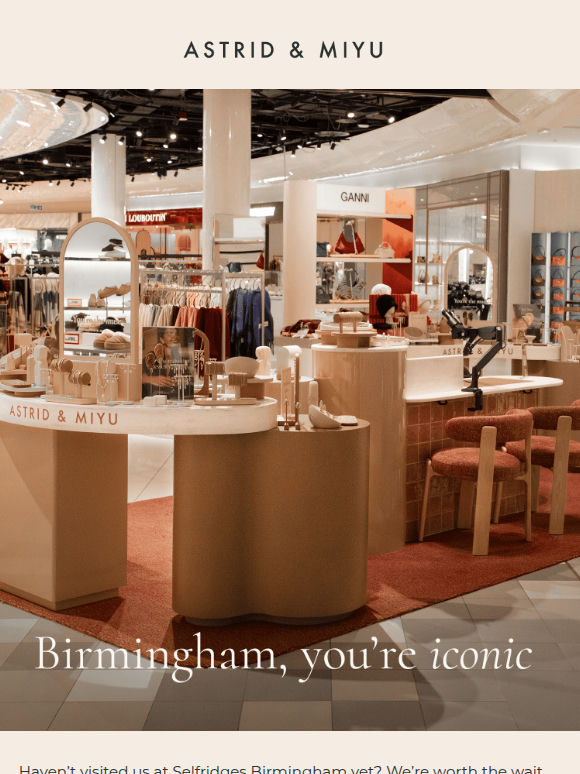 Birmingham, you're iconic