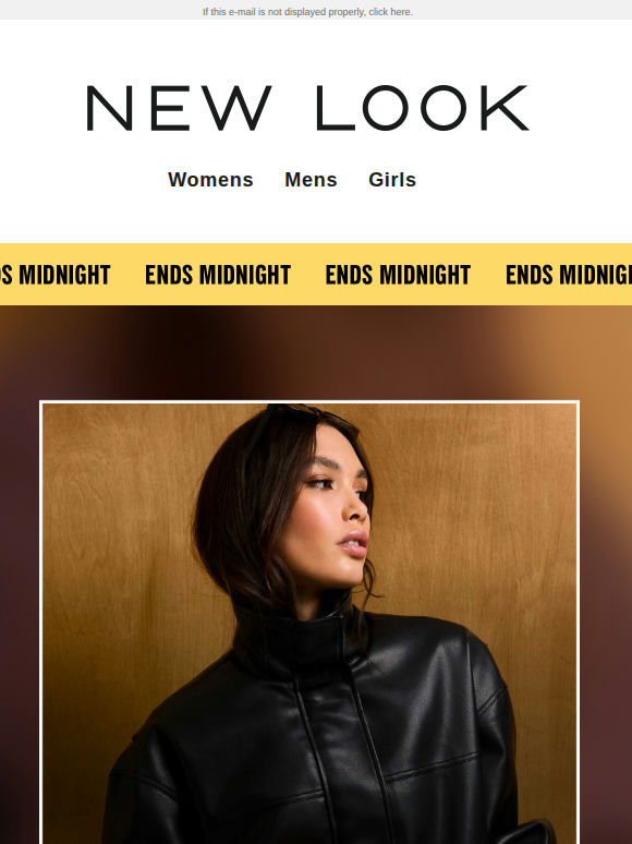 Ends midnight: 25% off (almost) everything