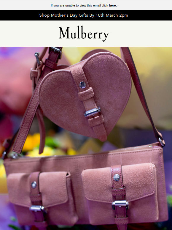 To mum, from Mulberry