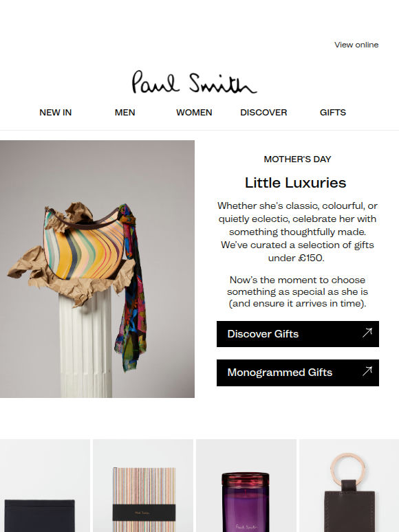 Less than a week: Mother’s Day gifts