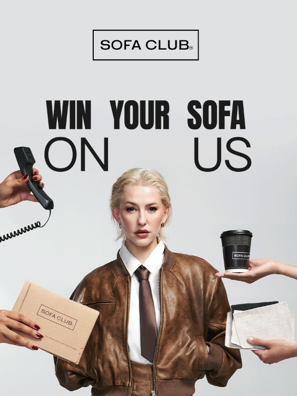 WIN YOUR SOFA ON US 😮