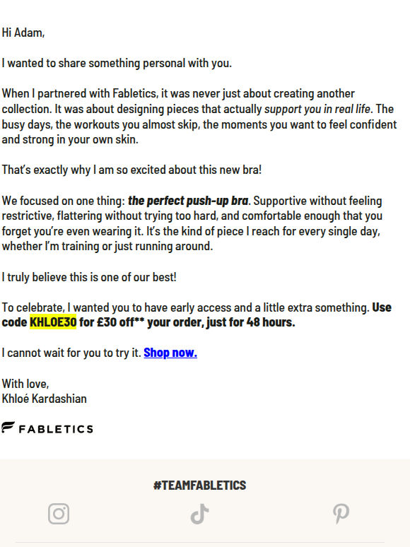 This push-up bra actually feels good