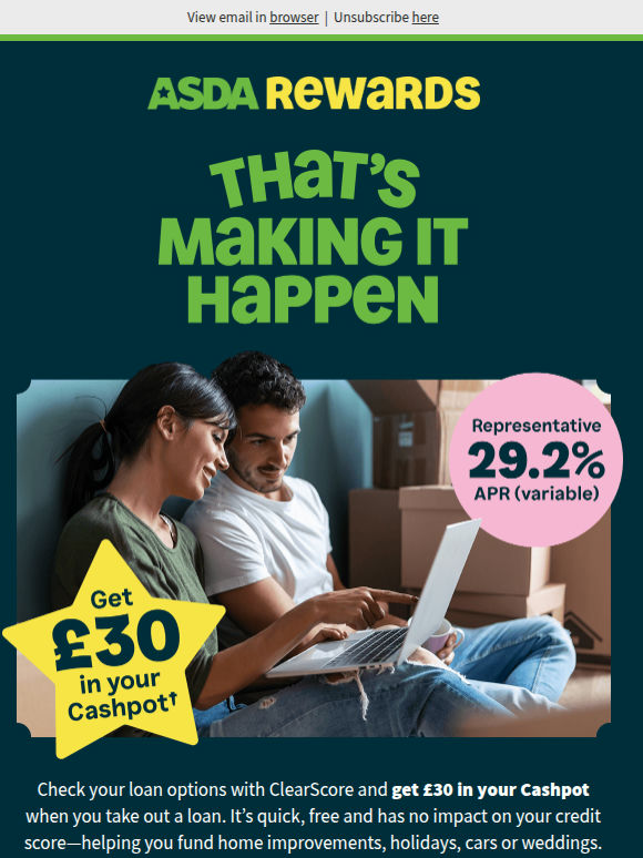 Adam, your Personal Loan Offer is waiting…