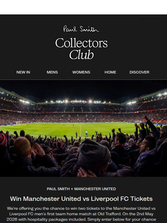 Experience Old Trafford: Enter to Win!