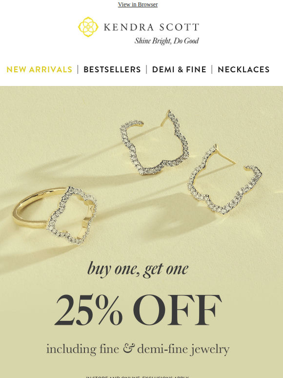 Buy One, Get One 25% Off