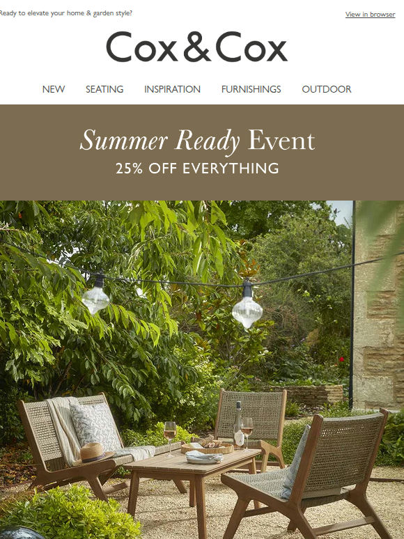 Take 25% OFF everything this weekend | Shop the event today!
