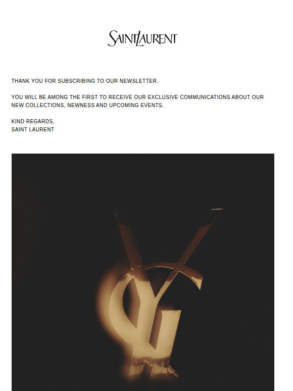 YOUR NEWSLETTER SUBSCRIPTION