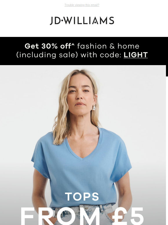 TOP it off with double discounts 👚💰