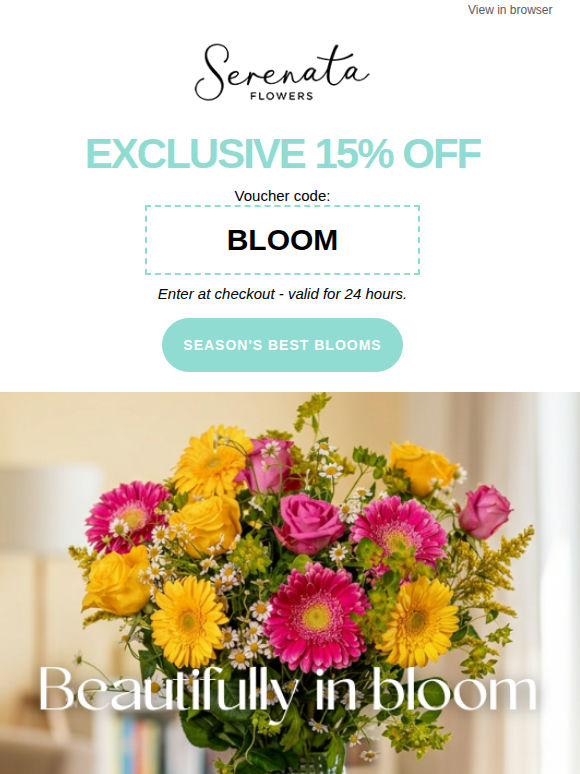 🌸 This season's best blooms