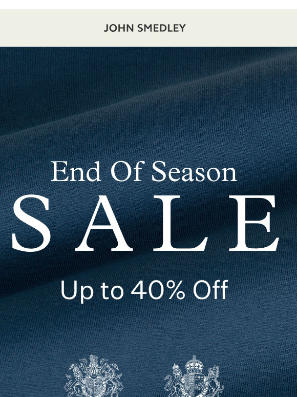 Your Invite to the End of Season Sale