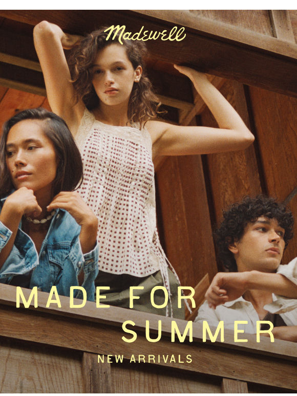 Summer newness ahead