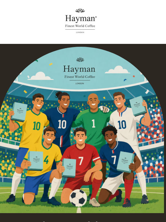 The World Cup Selection 2026 - Limited Edition coffee combo has arrived