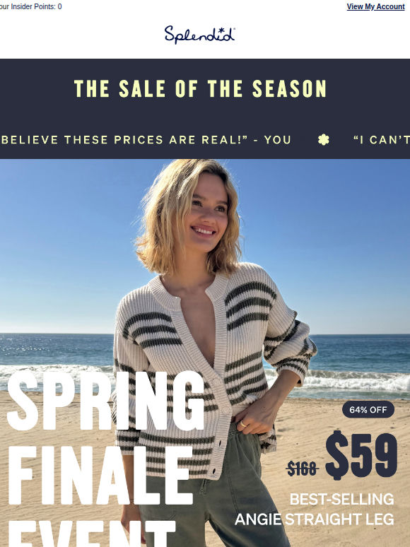ICYMI Angie Straight Pant is $59