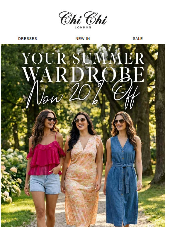 SALE! Extra 20% off