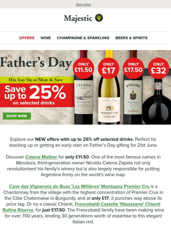NEW Offers! Catena £11.50, Beers from £1.09 & more!