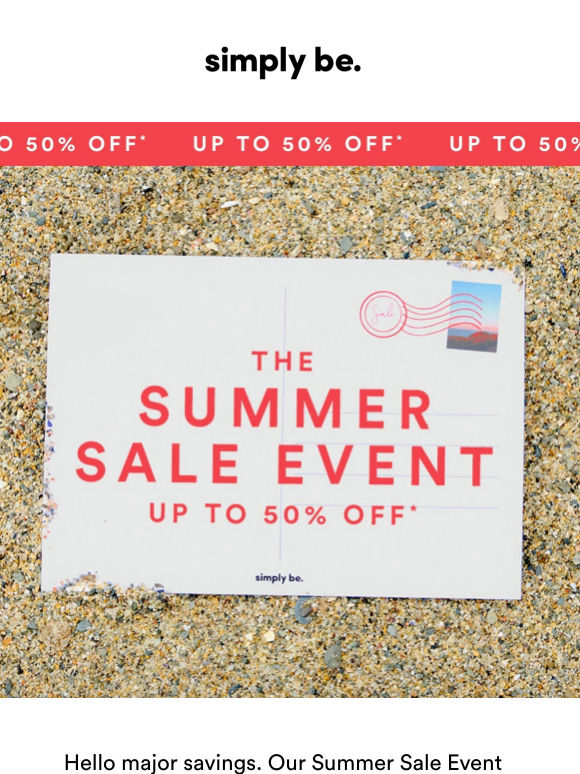 🛬 Landed: THE SUMMER SALE EVENT