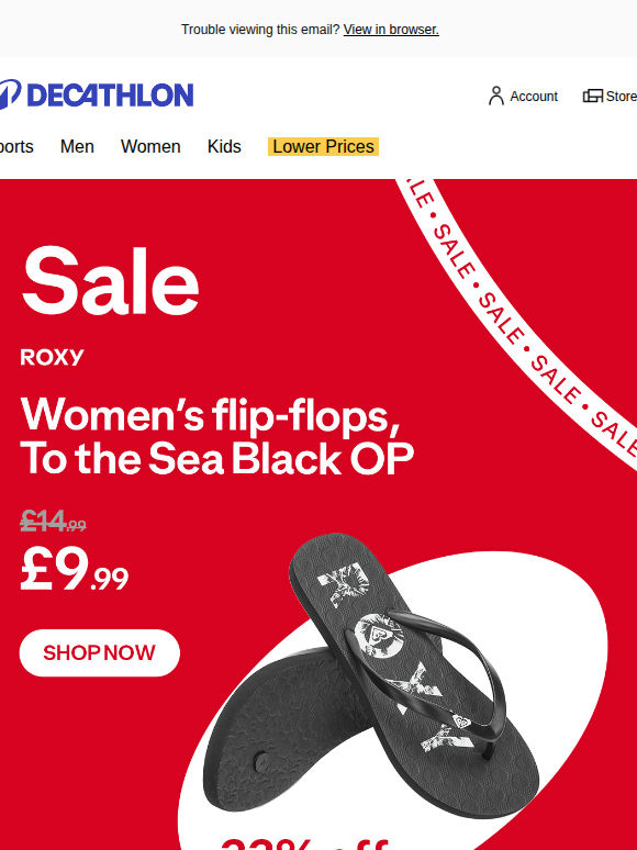 Step into summer with up to 50% off