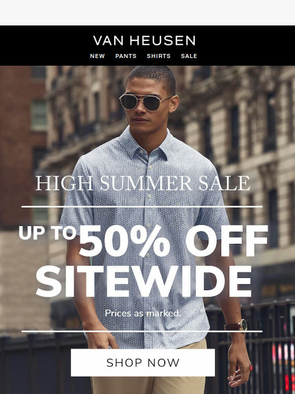 UP TO 50% OFF SITEWIDE 🌞