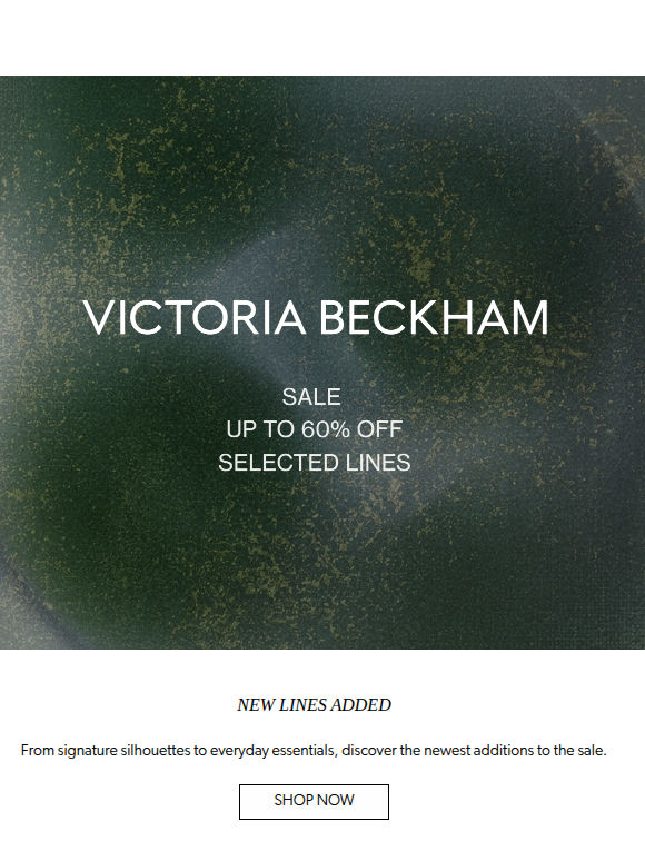 SALE: New Lines Added