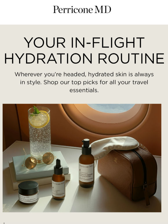 Your in-flight essentials..