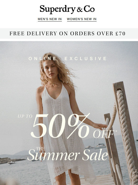 Heatwave Essentials: Up to 50% Off