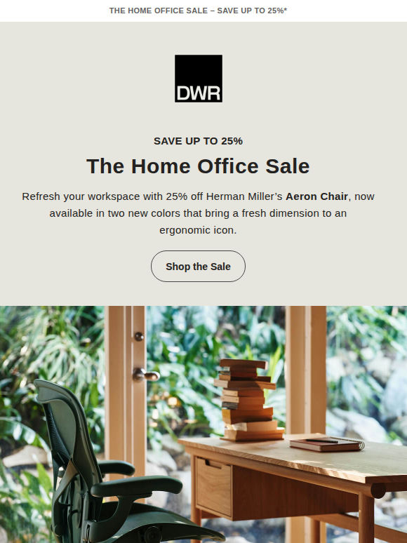 The Home Office Sale starts now