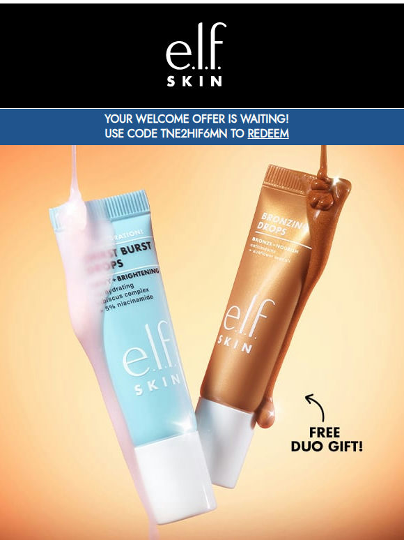 Get a skincare duo on us + FREE shipping