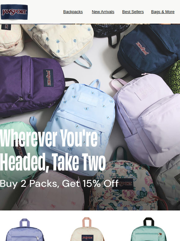 Take 2 ✌️ Get 15% Off!