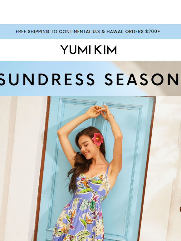 Sun’s out, Sundresses out ☀️