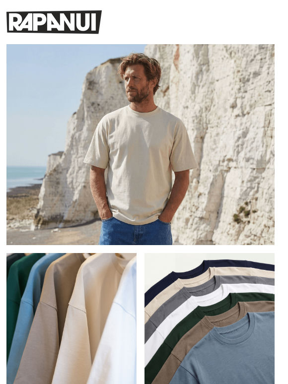 New Oversized Tees: Big shirt energy.