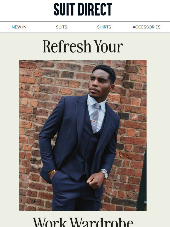 Refresh Your Office Wardrobe with New Season Tailoring