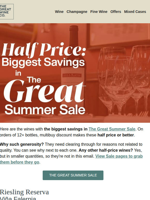 The Biggest Savings of the Sale